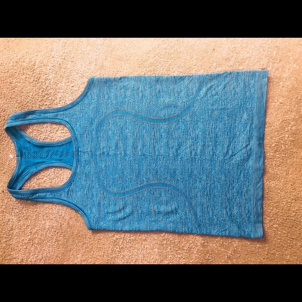 Lululemon heathered Vintage RUN SWIFTLY TECH tank